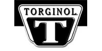 A black and white logo for torinol showcasing the elegance of epoxy flooring.