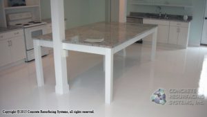 Seamless Epoxy Kitchen Floor