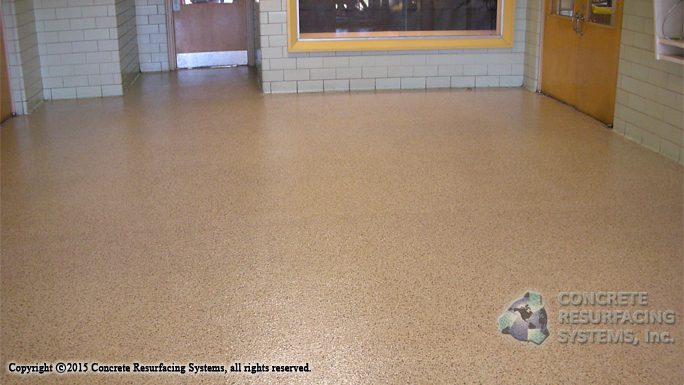 epoxy flooring color flakes