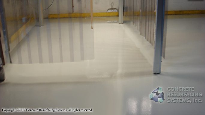 Food Processing Plant, Wash-Down Bay USDA Approved Epoxy Flooring