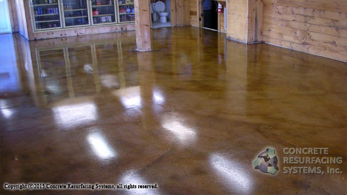 stained concrete floors samples